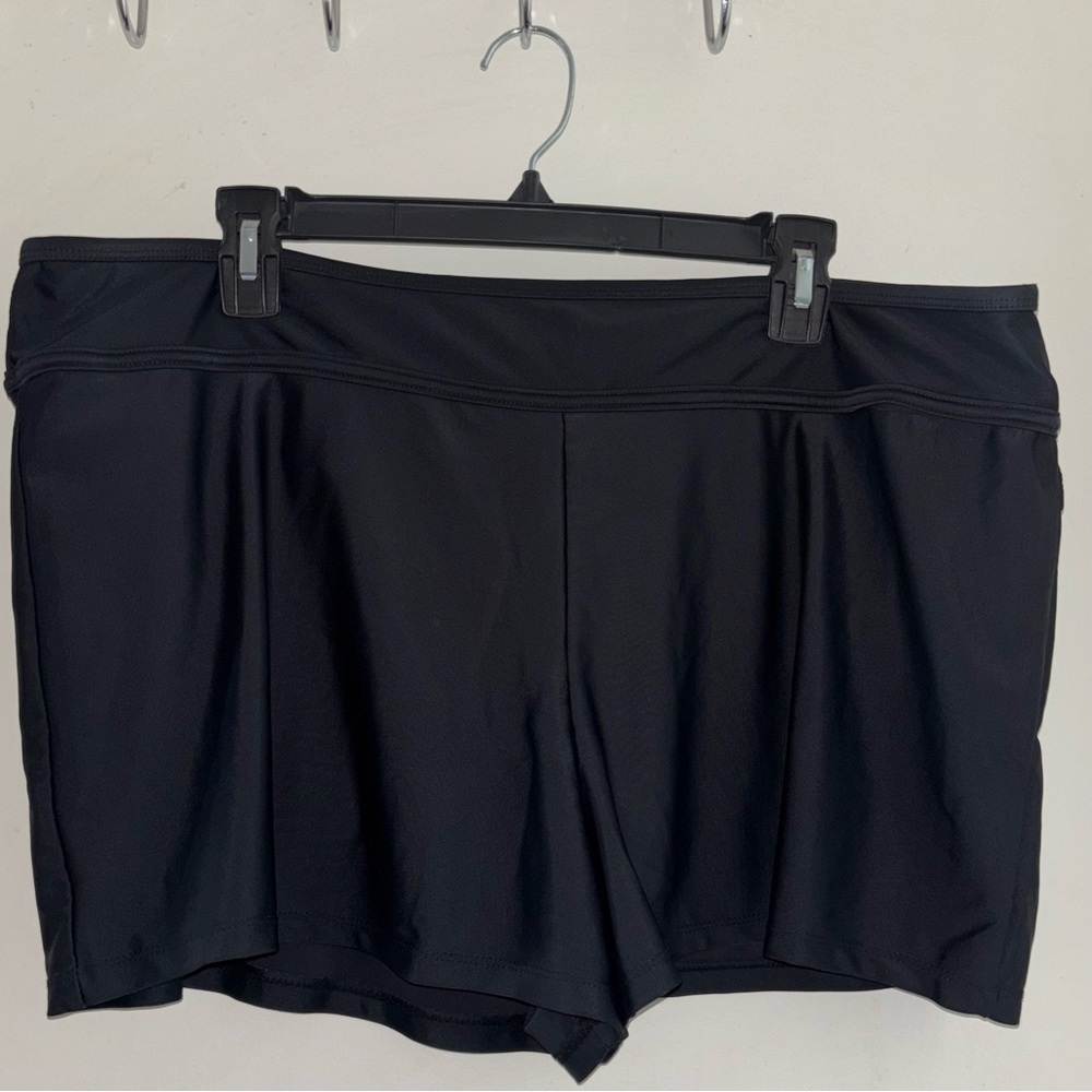 Women's Black Swim Shorts